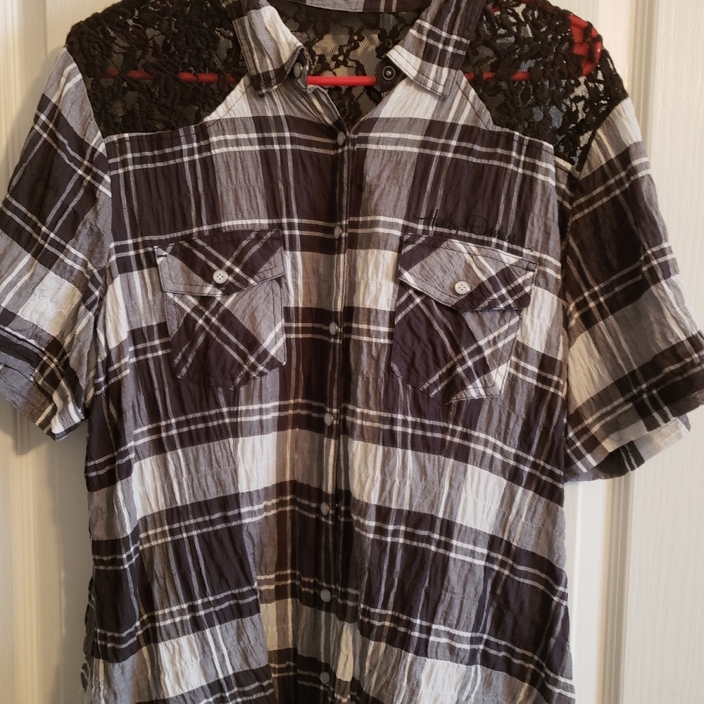 Harley day the send button-up short sleeve shirt